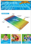 H2O GO Color Splash Inflatable Water Blobz (9'2" x 6'1")